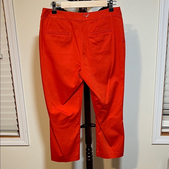 Chico's Orange Ankle Pants - Picture 5 of 5